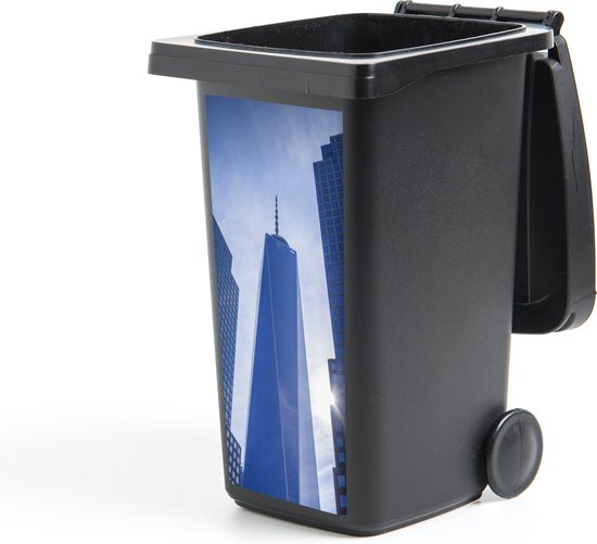 Container sticker De wolkenkrabbers en het One World Trade Center in New York - 44x98 cm - Kliko sticker