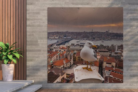 Affiche de Jardin Mouette - Istanbul - Architecture - 200x200 cm