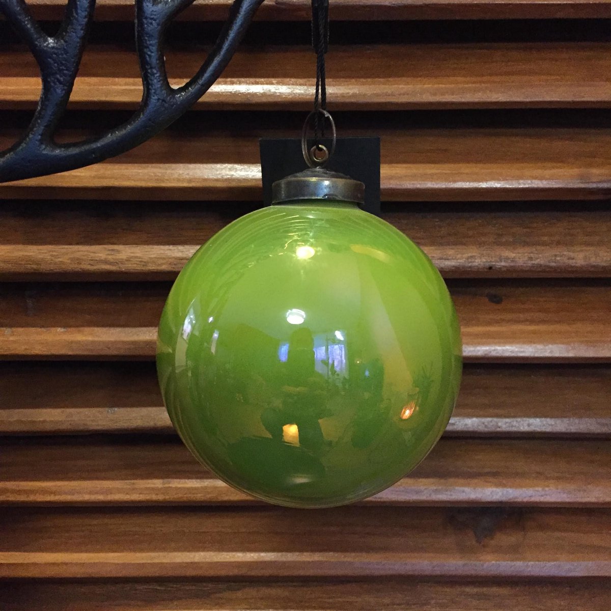 Diga Colmore grote kerstbal groen shiny 10cm 2 stuks