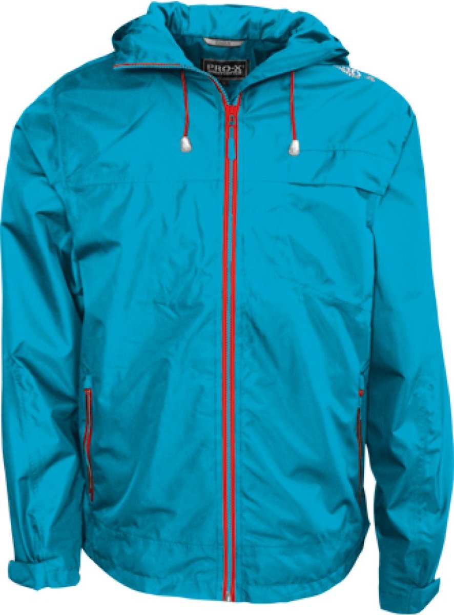 Blauwe heren regenjas Dean van Pro-X Elements