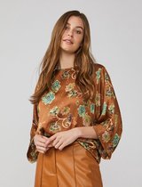 Summum Dames Blouse Camel maat 42