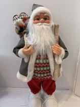 kerstman-rood-groen-65cm christmas doll