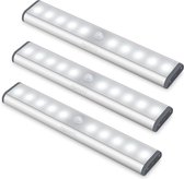 Trapverlichten LED Bewegingssensor - Zinaps LED-bewegingssensor kastverlichting, garderobe lampen onder kastverlichting Keukenlampen- (WK 02127)