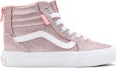 Vans Sneakers - Maat 30 - Meisjes - lichtroze - wit (glitters)