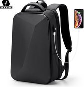 Fenruien Backpack - Rugzak - Anti-diefstal - Waterbestendig - USB - 15.6 inch Laptoptas - Zwart