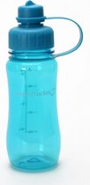 Brix - WaterTracker 0,5l - drinkfles - blauw - BPA vrij