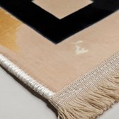 Vloerkleed Bamboe - 0530 - goud - 80x300