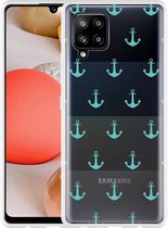 Hoesje Geschikt voor Samsung Galaxy A42 Ankers II