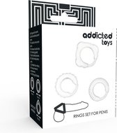 ADDICTED TOYS | Addicted Toys C-ring Set Clear