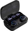 OOQE PRO X9 Draadloze Oordopjes - 80 uur batterijduur | Water- & stofbestendig | Bluetooth 5.1 | Zwart