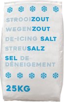 Strooizout - Wegenzout - Road Salt - Terras Zout - Extra Snel - 25kg.