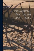 Commercial Fertilizers Report for ...; no.476