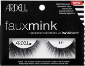 Ardell Faux Mink Luxurious Lightweight Lashes met Invisiband - 811 - Nepwimpers - Kunstwimpers - Zwart