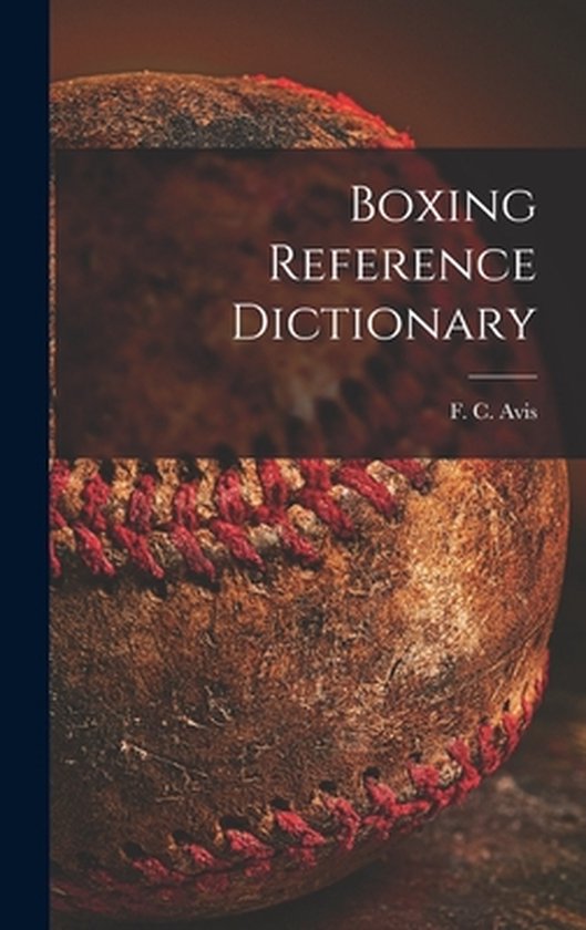 Boxing Reference Dictionary - cover