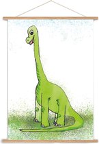 dinosaurus poster - A3 poster - Diplodocus - dino - poster met dinosaurus - poster kinderkamer