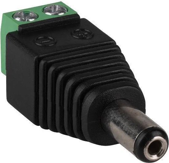 OTRONIC® DC Jack Male 5.5mm naar Terminal Block