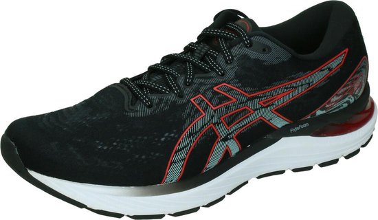 Asics Gel-Cumulus 23 Sportschoenen - Maat 44.5 - Mannen - Zwart - Rood -  Wit | bol.com