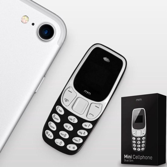 Ijver marketing trainer MikaMax Super Kleine Telefoon – Mini GSM – Dual Sim – Mini Cellphone -  Kleinste... | bol.com
