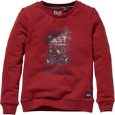 Quapi jongens sweater Kenji Red Winter