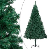 Huis en Tuin Depot Kunstkerstboom Met Dikke Takken 240 Cm Pvc Groen
