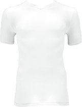 Bamboo T-shirts men basic 2 pak white v-neck made by Apollo maat XXL