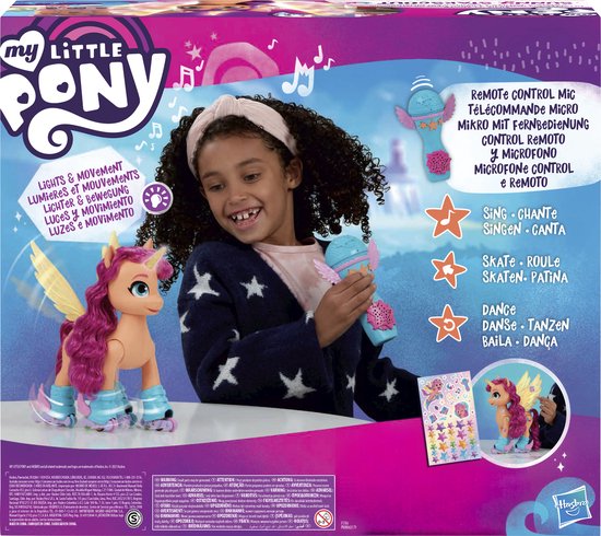 My Little Pony Film Zingende En Skatende Sunny - Speelfiguur - My Little Pony