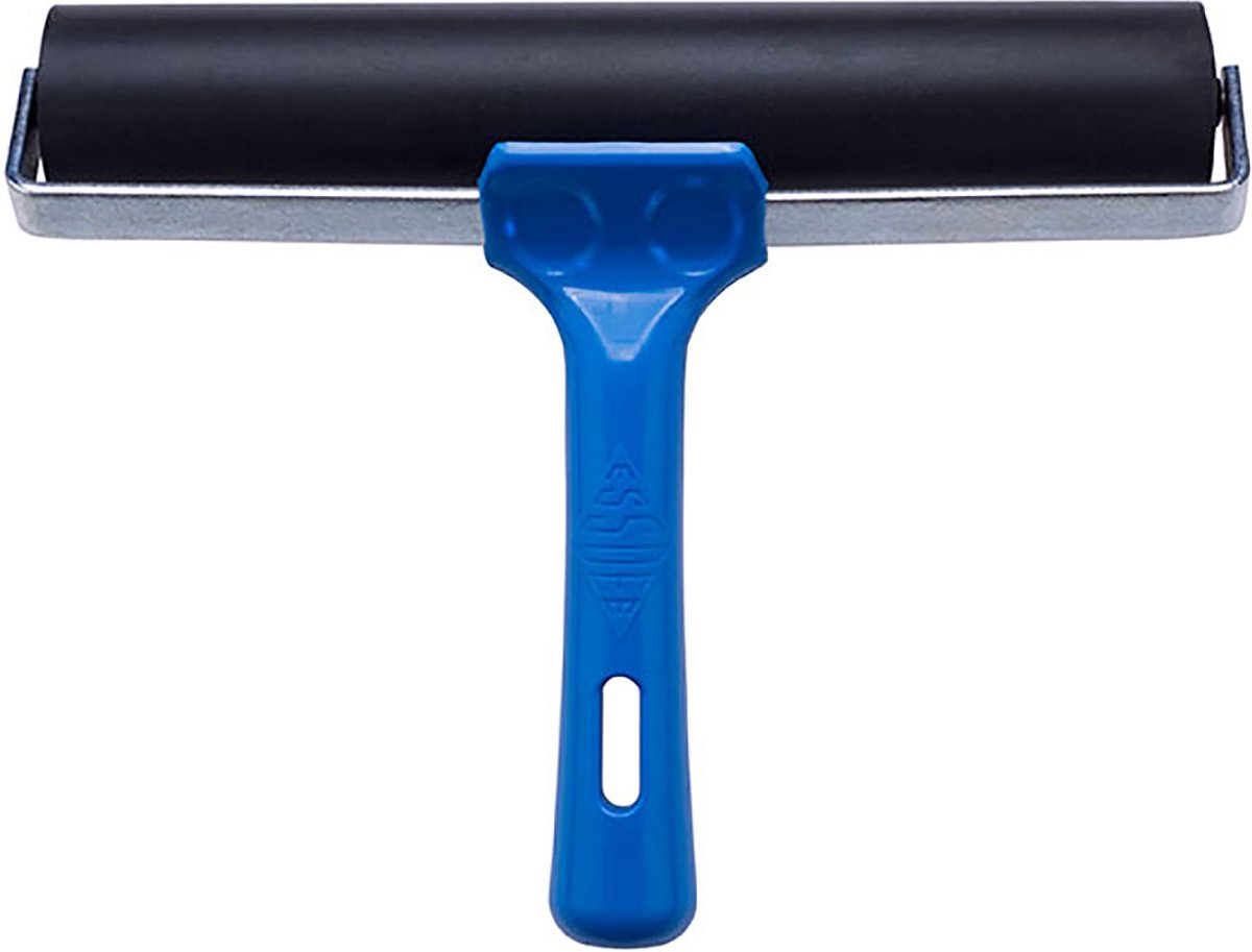 Essdee Soft Rubber Ink Roller - verfroller - linosnede print - 200mm