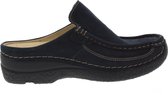 Dames Slippers Wolky 0620211 Roll Slide Blue Donkerblauw - Maat 37