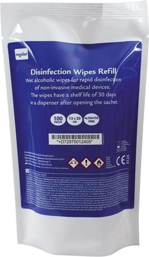 DispoDeals-Desinfectiedoekjes-Refill-13x20cm-(12x 100 stuks)