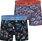 GAUBERT 2-stuks Premium Heren Bamboe Boxershort GBSET-78 maat L