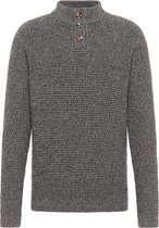 Mustang Emil trui cardigan grijs - maat S