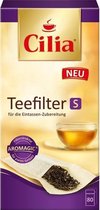 Cilia Theefilters S (80 stuks) - Filtres a the (8 doosjes - 640 zakjes)