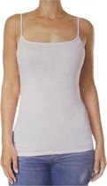 Basic Dames Spaghetti Top - 1 pack witte Basics spaghetti tops. - Small 36/38