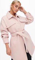 Only Jas Onldawn Bf Shacket Otw 15237229 Sepia Rose/melange Dames Maat - L