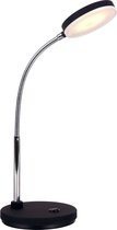 Bureaulamp LED wit of zwart 5W 350mm hoog