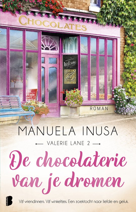 Boek cover Valerie Lane 2 -   De chocolaterie van je dromen van Manuela Inusa (Paperback)