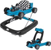 ZAZA Home LITTLE RACER 2 in 1 Loopstoel | Loopwagentje | met afneembare racewagen | met lichtjes en melodieën| EN 1273:2005 | BLAUW