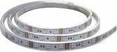 LED strip voor gebruik buitenshuis 72W met siliconen hoes, 5m, super high brightness,  Blauw, - 24V