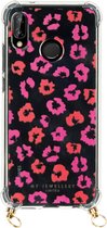 My Jewellery Design Softcase Koordhoesje voor de Huawei P20 Lite - Leopard