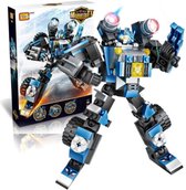 LOZ 3-in-1 Transformers no: 1820 Blauw