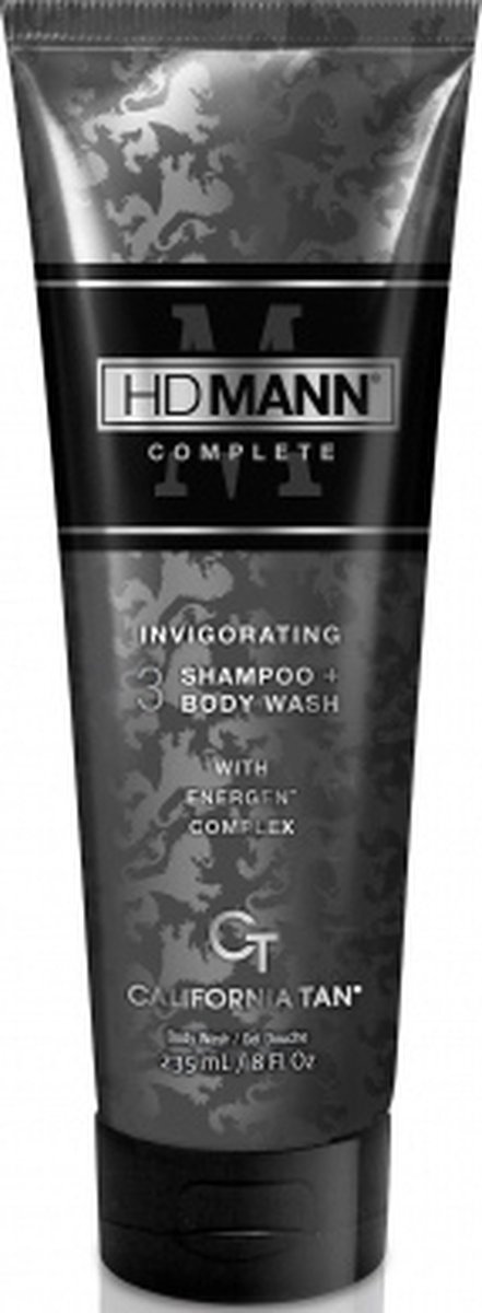 California Tan - HD Mann - Step 3 Shampoo + Body Wash - Energen Complex