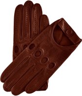 Fratelli Orsini Handschoenen Heren - Mario (bruin) - Lamslederen autohandschoenen - 7 - XS