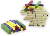 Stapel Nijlpaard - Houten Speelgoed voor Kinderen