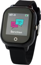 One2track Connect Go - GPS tracker telefoonhorloge voor kinderen - Zwart - GPS met belfunctie - GPS horloge Kind