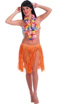 Carnival Toys Rok Hawaii Dames 45 Cm Polyurethaan Oranje