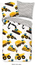 Bettwasche Dig - flanel kids Good Morning nr.30042 geel