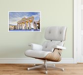 Brandenburger Tor aan de Pariser Platz in Berlijn - Foto op Forex - 120 x 80 cm