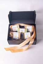 ARGAN DOUCHZEEP SET | Cactusvijg 100g + Nigella 100g + Arganolie 100g + Arganpasta 100g + Munt 100g | Voordeel Pakket | Giftset | Giftbox | Cadeauset | Geschenkset | Verjaardag Cadeautje voor
