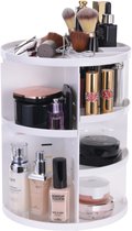 Make Up Organizer - Roteerbare Nagellak Organizer - Makeup en Nagelak opbergen - Wit