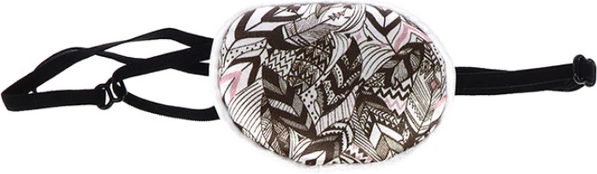 Ooglapje Medisch Gebruik - Eyezoo® ART Collection - Abstract Feathers - Eyepatch